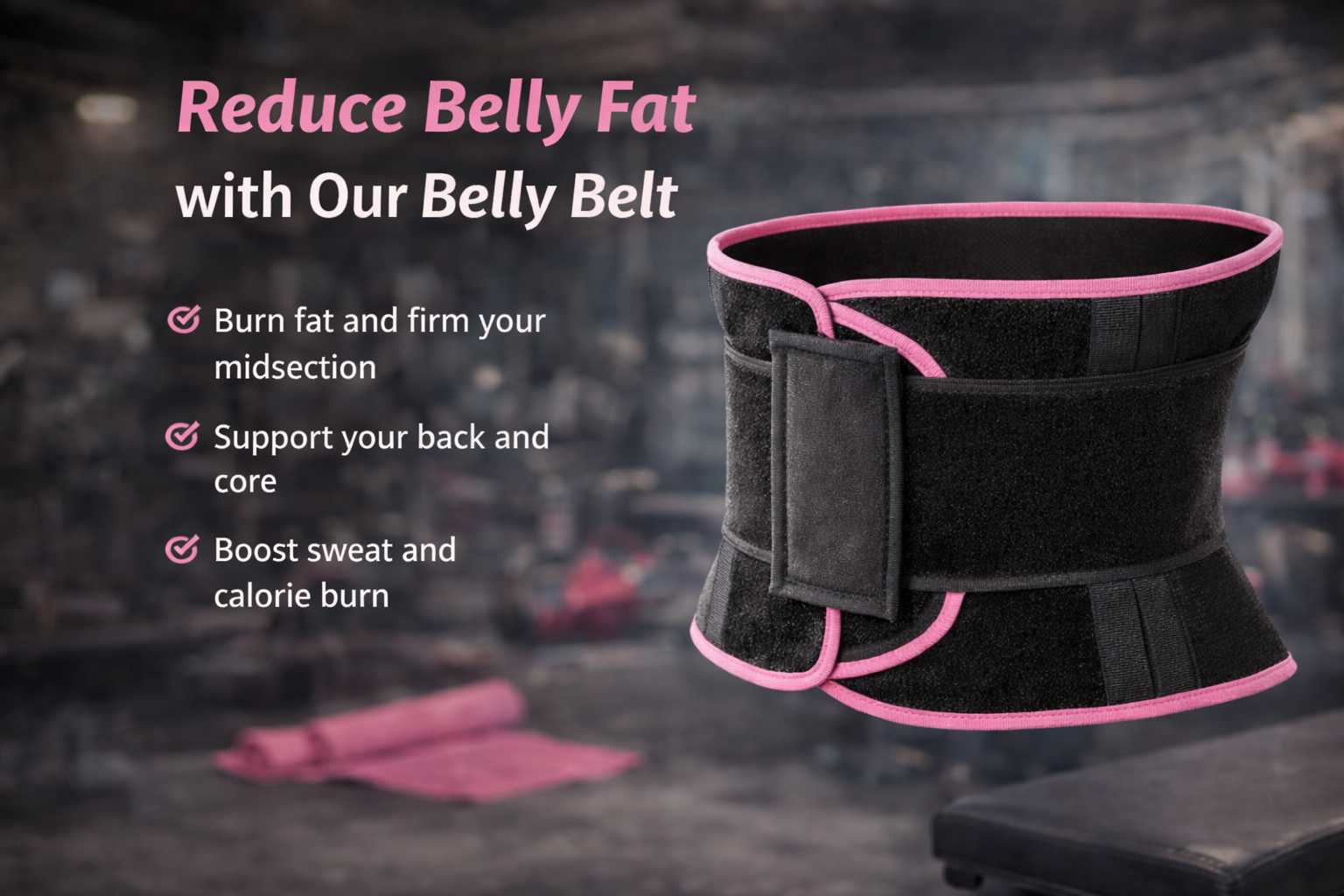 SweatFit Women’s Belly Slimming Belt